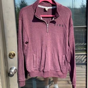 PINK quarter zip